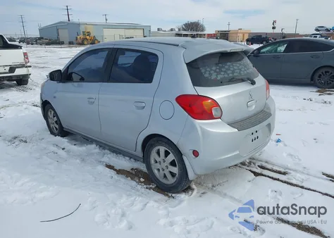 2015 Mitsubishi Mirage Es из США, поврежденный, VIN ML32A4HJ6FH038002